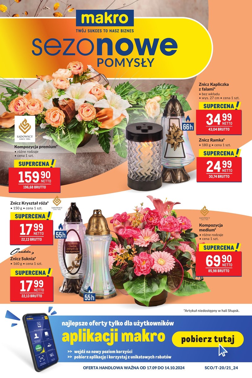 Gazetka promocyjna Makro Cash&Carry - ważna od 17. 09. 2024 do 14. 10. 2024