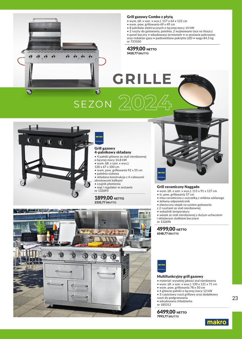 Gazetka: Meble i grille - Makro Cash&Carry - strona 23