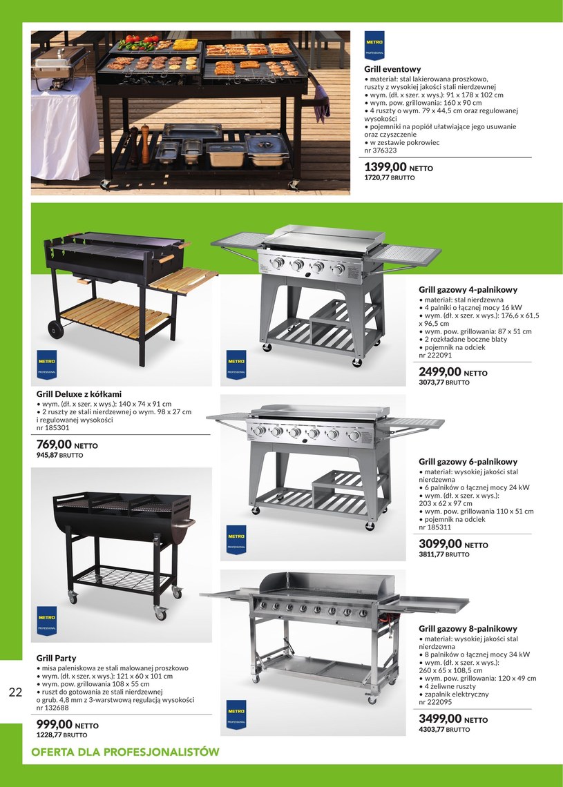 Gazetka: Meble i grille - Makro Cash&Carry - strona 22