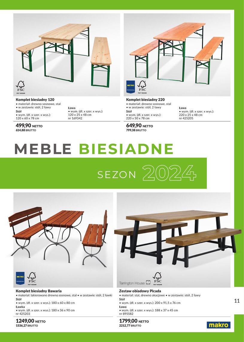 Gazetka: Meble i grille - Makro Cash&Carry - strona 11