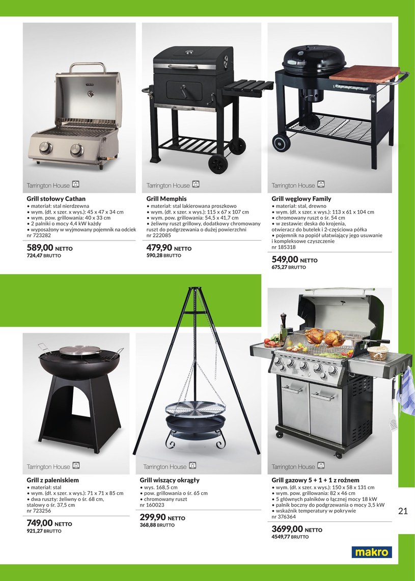 Gazetka: Meble i grille - Makro Cash&Carry - strona 21