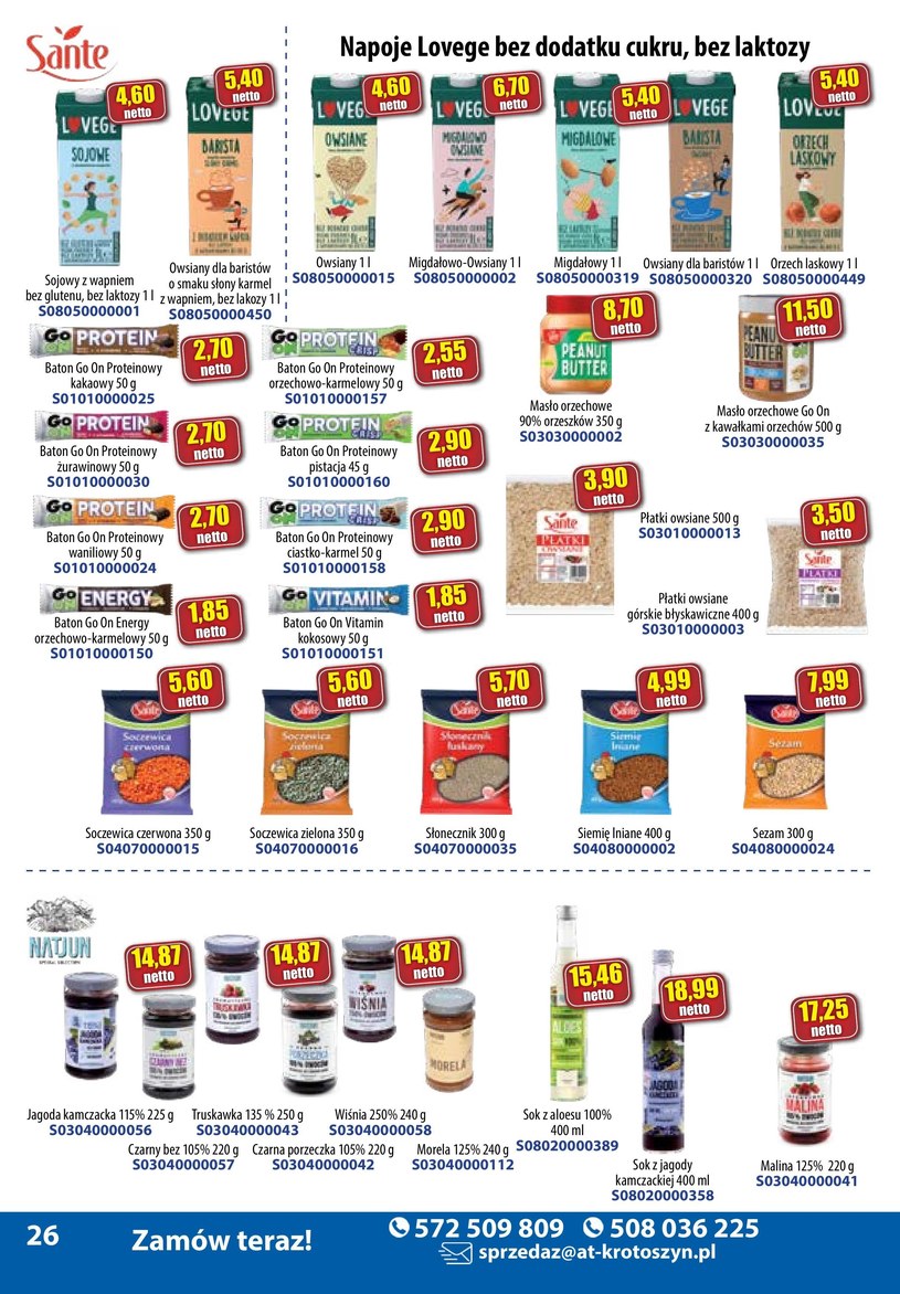 Gazetka: At - produkty spożywcze - strona 26