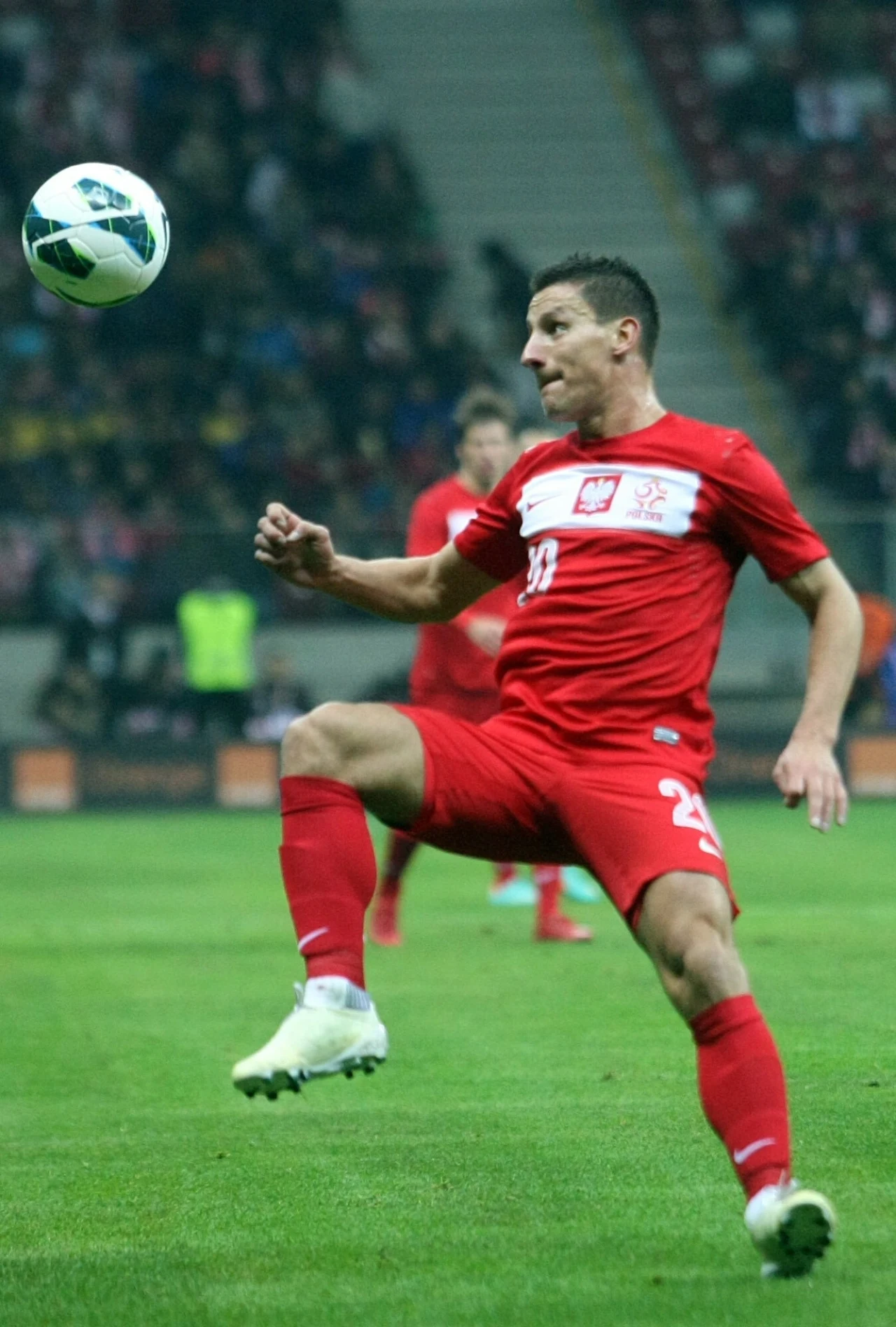 Arkadiusz Piech w barwach reprezentacji Polski