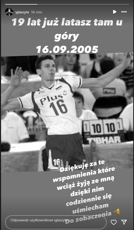 Krzysztof Ignaczak przypomniał o rocznicy śmierci Arkadiusza Gołasia