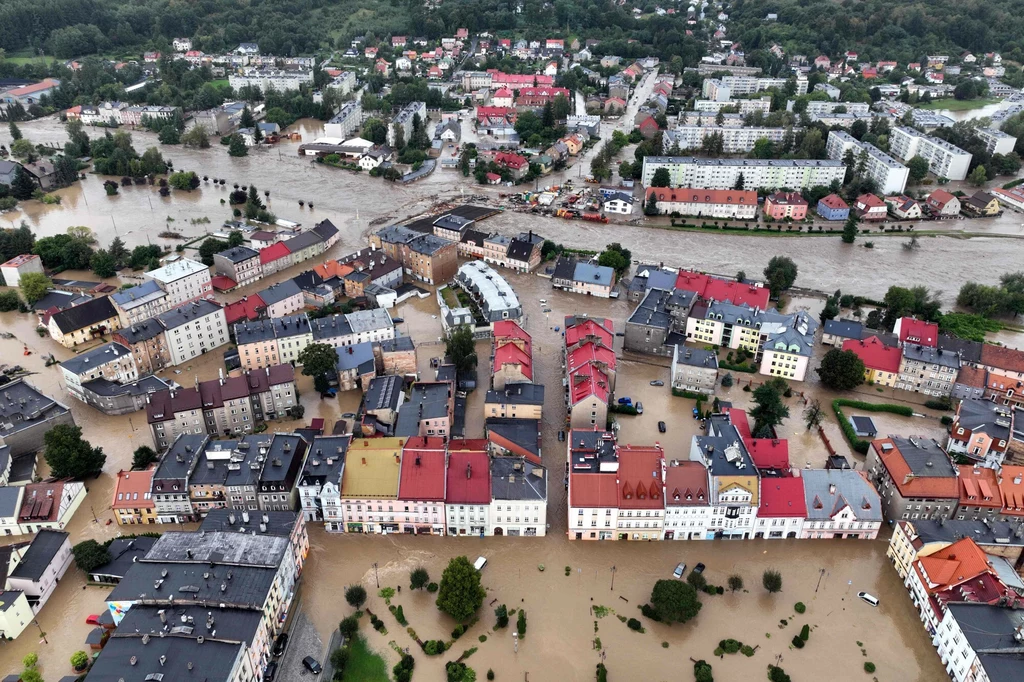 Głuchołazy zalane przez wodę