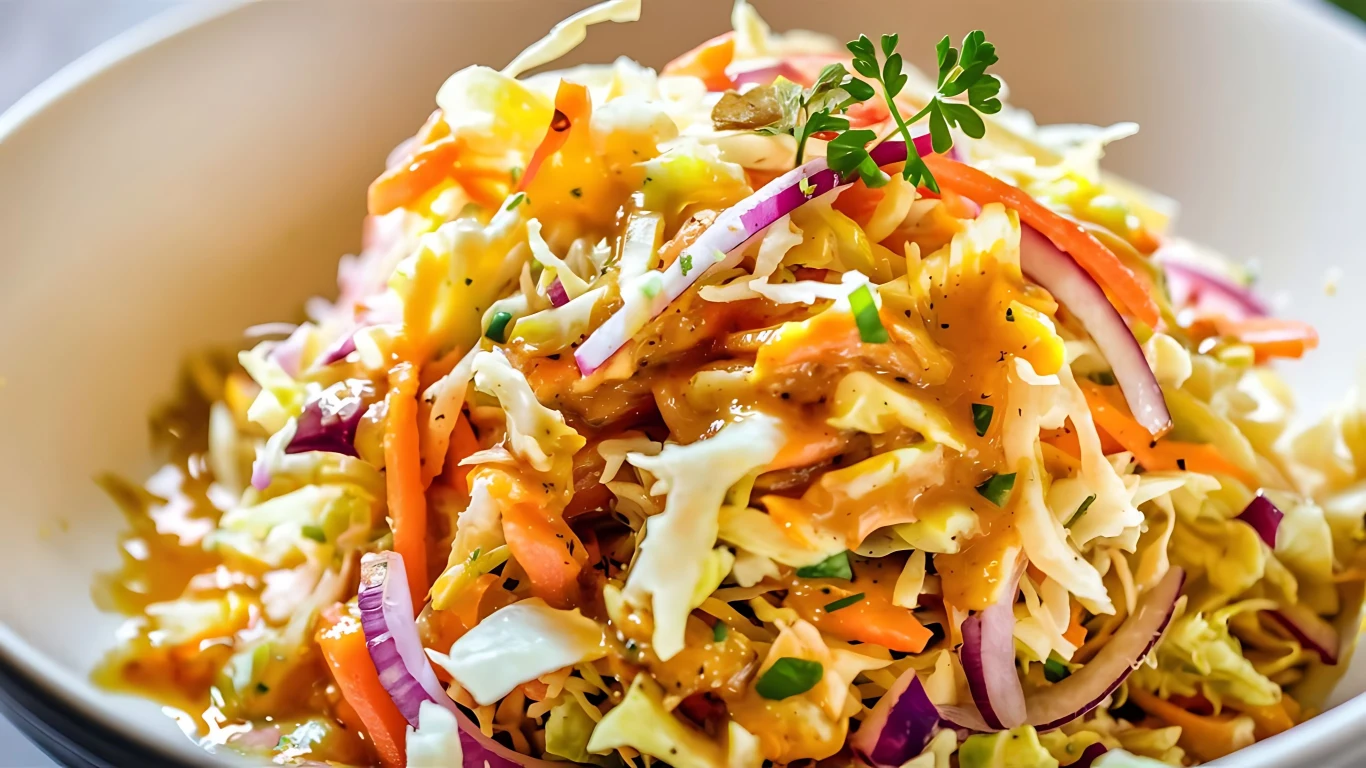 Kolorowa surówka kebabowa, idealna do domowego fast-fooda lub jako dodatek do klasycznego obiadu | Fot. meefox13 Kolorowa surówka kebabowa, idealna do domowego fast-fooda lub jako dodatek do klasycznego obiadu | Fot. meefox13