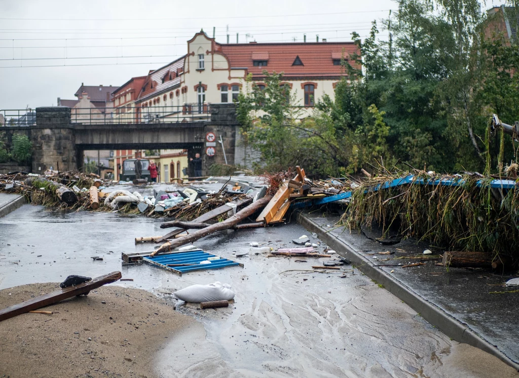 Kłodzko po powodzi. Rząd podjął decyzję ws. stanu klęski żywiołowej