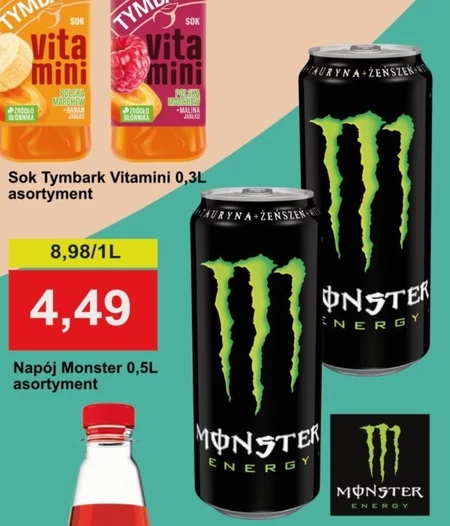 Napój energetyczny Monster