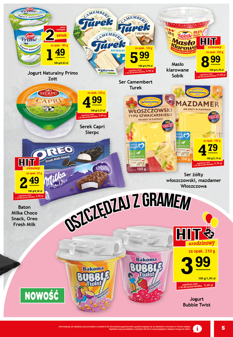 Gazetka: Gazetka promocyjna Gram Market - strona 5