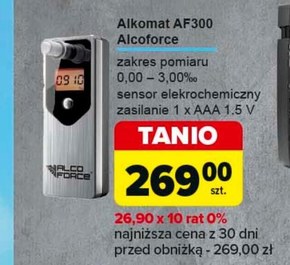 Alkomat Alcoforce niska cena