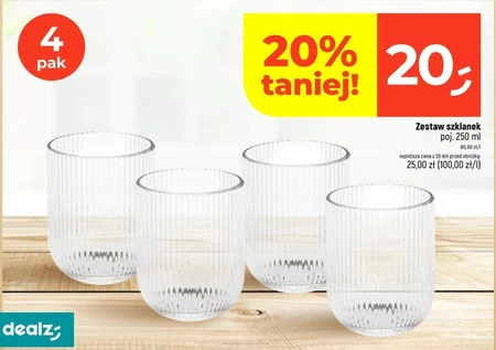 Zestaw szklanek Dealz