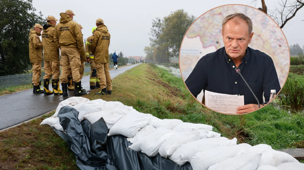 Donald Tusk: wprowadzimy zakaz przebywania na wałach przeciwpowodziowych