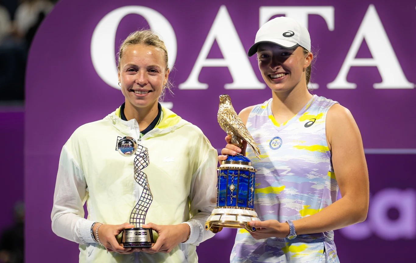 Anett Kontaveit i Iga Świątek
