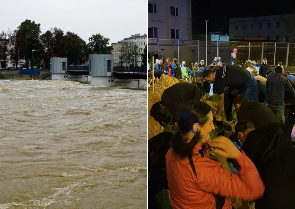 Przedstawiciele PSG Stali Nysa włączyli się w akcję umacniania wałów przeciwpowodziowych w mieście Przedstawiciele PSG Stali Nysa włączyli się w akcję umacniania wałów przeciwpowodziowych w mieście
