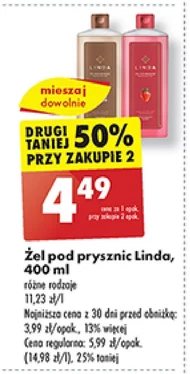 Żel pod prysznic Linda