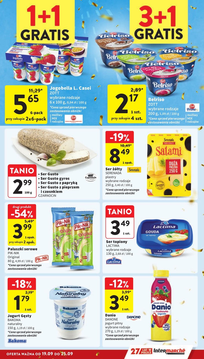 Gazetka: Urodziny w rytmie promo! - Intermarche - strona 21