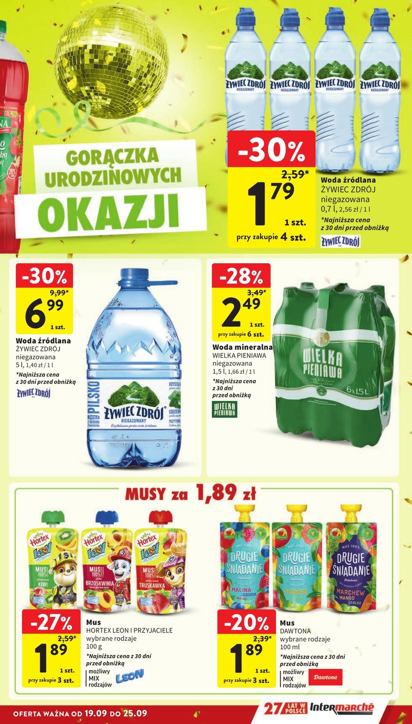 Gazetka: Urodziny w rytmie promo! - Intermarche - strona 31