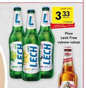 Lech Free Piwo bezalkoholowe o smaku marakui i melona 500 ml niska cena