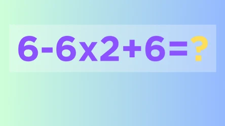 Zagadka matematyczna, z którą wiele osób ma kłopot. Dasz radę podać poprawny wynik z pamięci? 