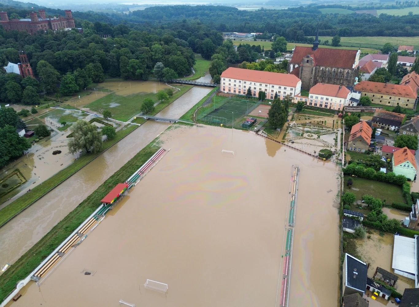 Powódź 2024. Kamieniec Ząbkowicki Powódź 2024. Kamieniec Ząbkowicki