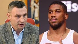 Witalij Kliczko i Anthony Joshu