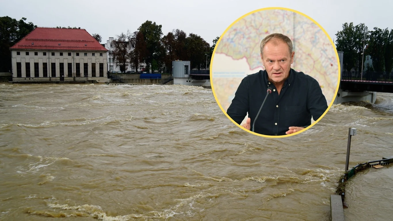 Premier Donald Tusk zapowiedział szybką pomoc dla powodzian Premier Donald Tusk zapowiedział szybką pomoc dla powodzian
