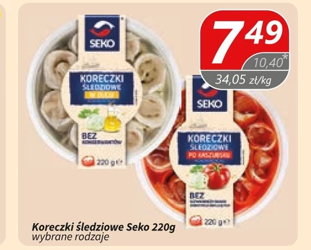 SEKO Koreczki śledziowe po giżycku 220 g