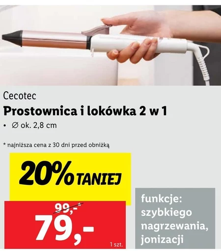 Lokówko-prostownica Cocotec