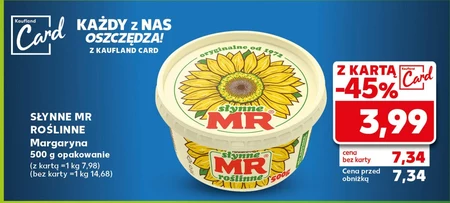 MR Słynne Roślinne Margaryna 500 g