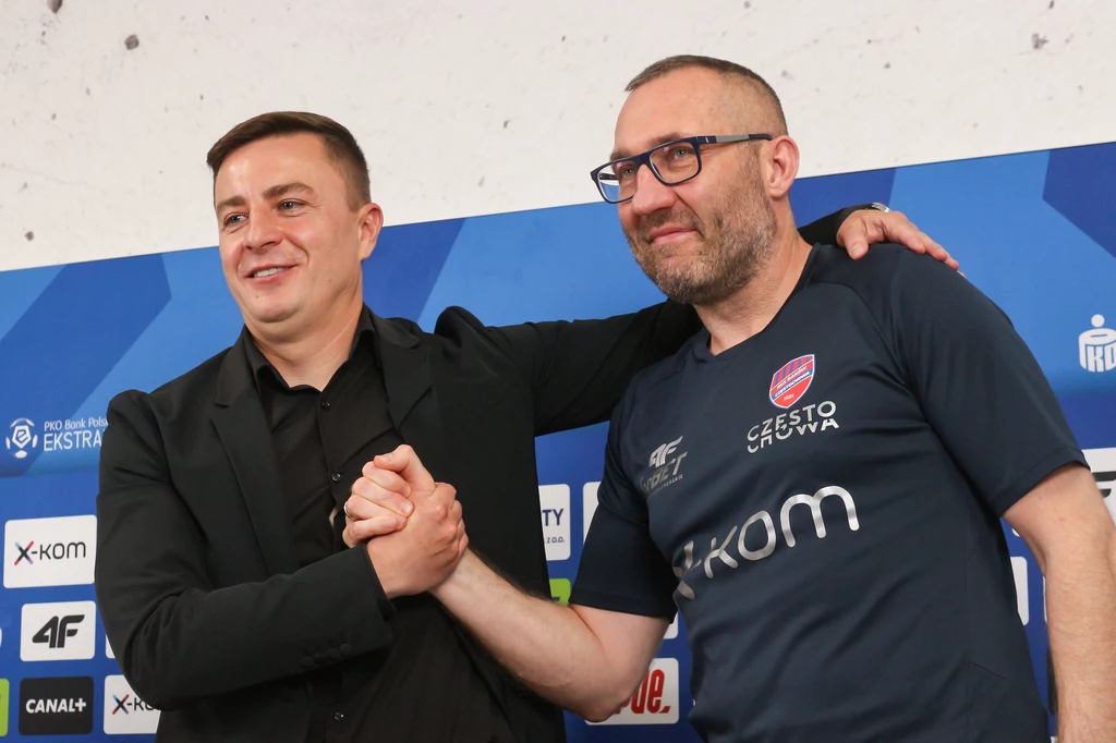 Michał Świerczewski i Marek Papszun Michał Świerczewski i Marek Papszun