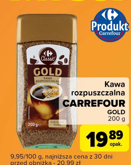 Kawa rozpuszczalna Carrefour