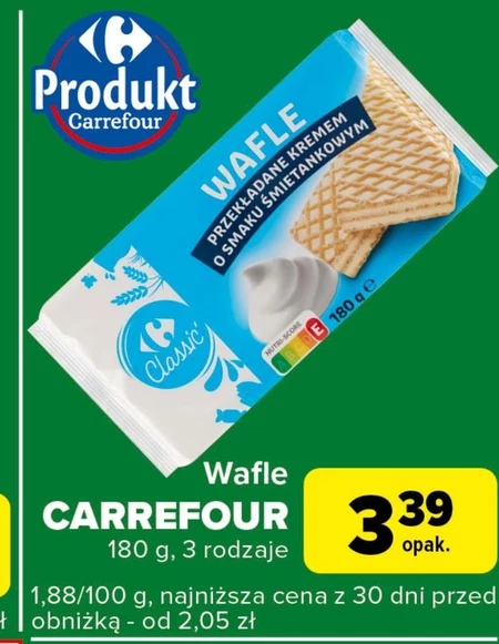 Вафлі Carrefour