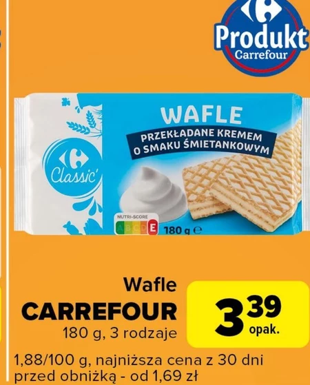 Вафлі Carrefour