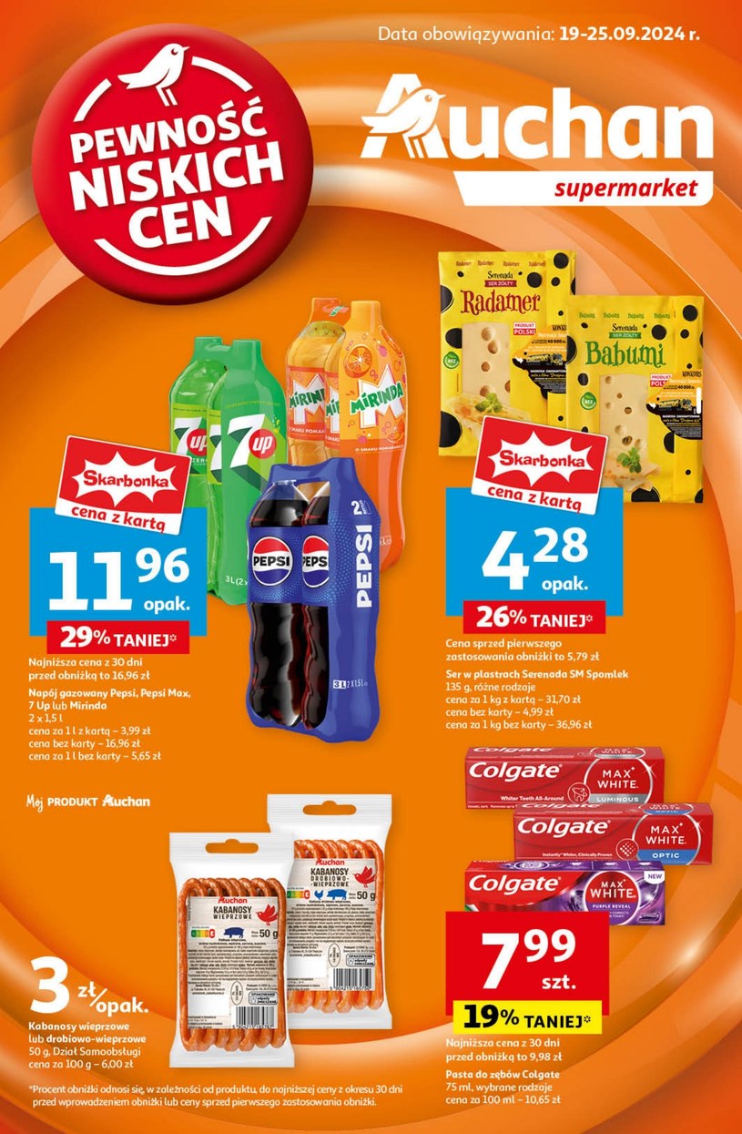 Gazetka promocyjna Auchan Supermarket - wygasła 2 dni temu