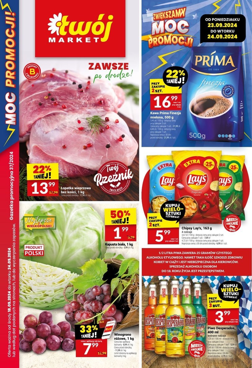 Gazetka promocyjna Twój Market - wygasła 5 dni temu