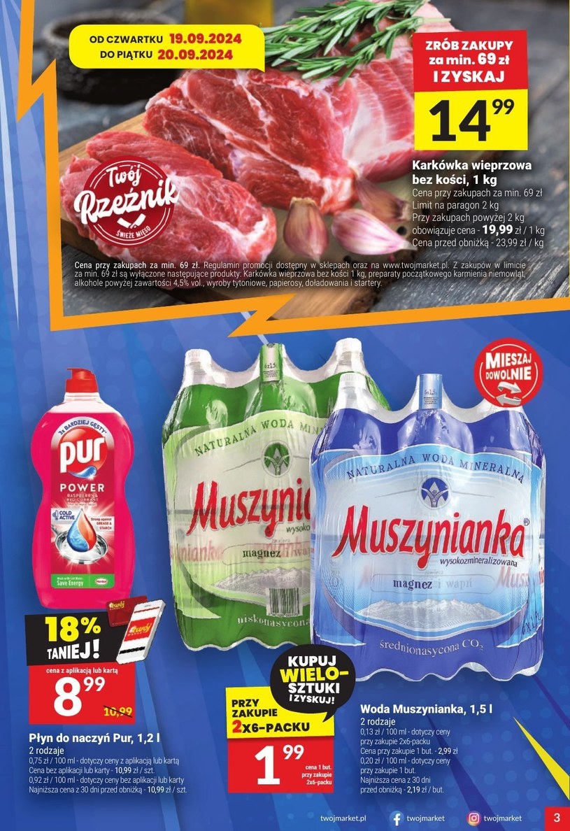 Gazetka: Moc promocji! - Twój Market - strona 3