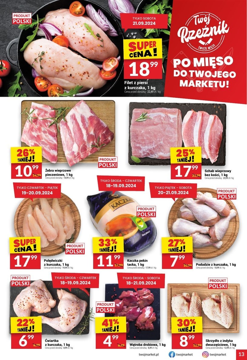 Gazetka: Moc promocji! - Twój Market - strona 13