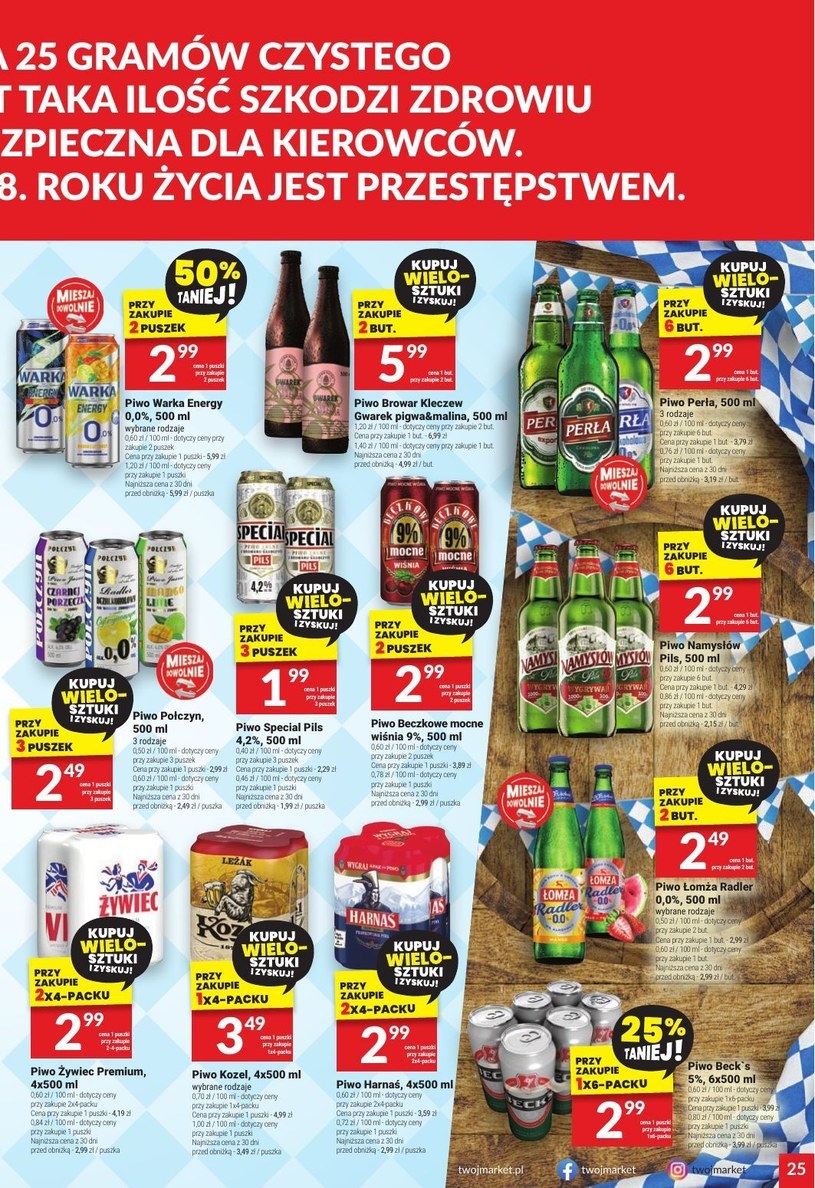 Gazetka: Moc promocji! - Twój Market - strona 25