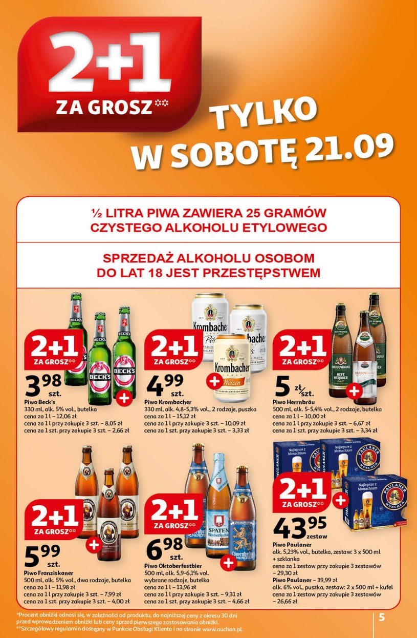 Gazetka: Najlepsze okazje września - Auchan - strona 5