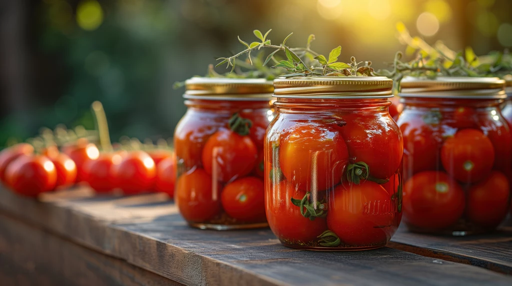 Do pasteryzacji pomidorów na sucho niezbędny jest piekarnik