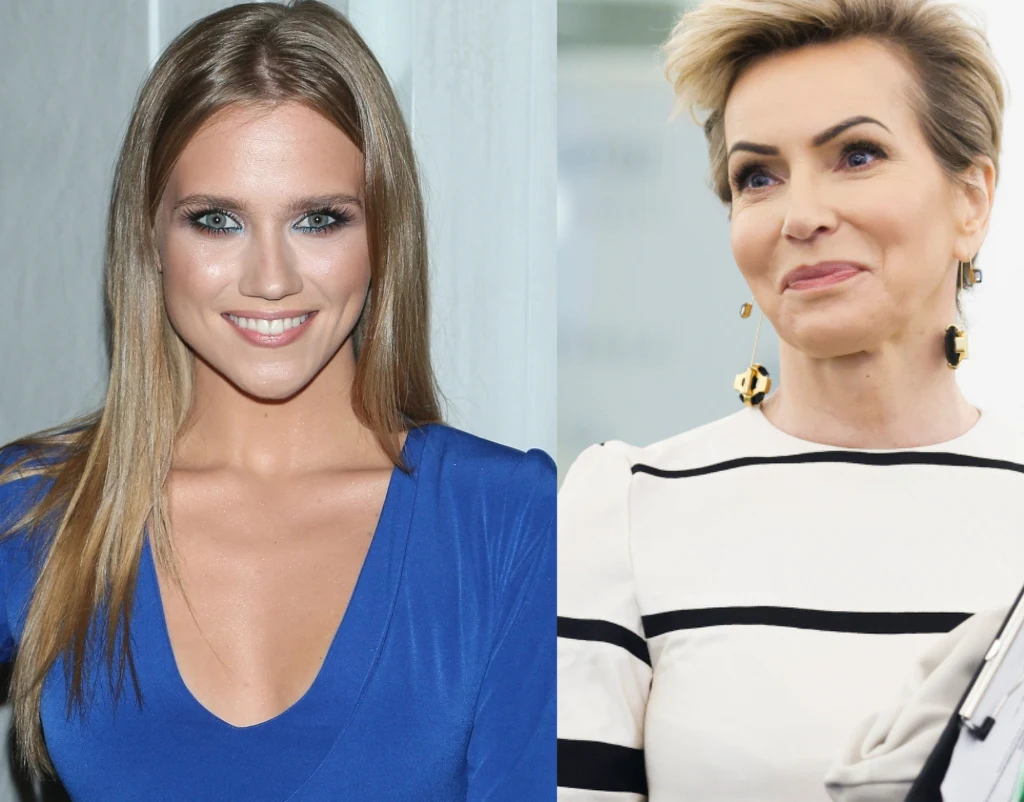 Agnieszka Kaczorowska-Pela i Paulina Smaszcz