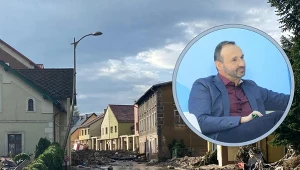 Miasto zrównane z ziemią. Głośno o akcji polskiego dziennikarza