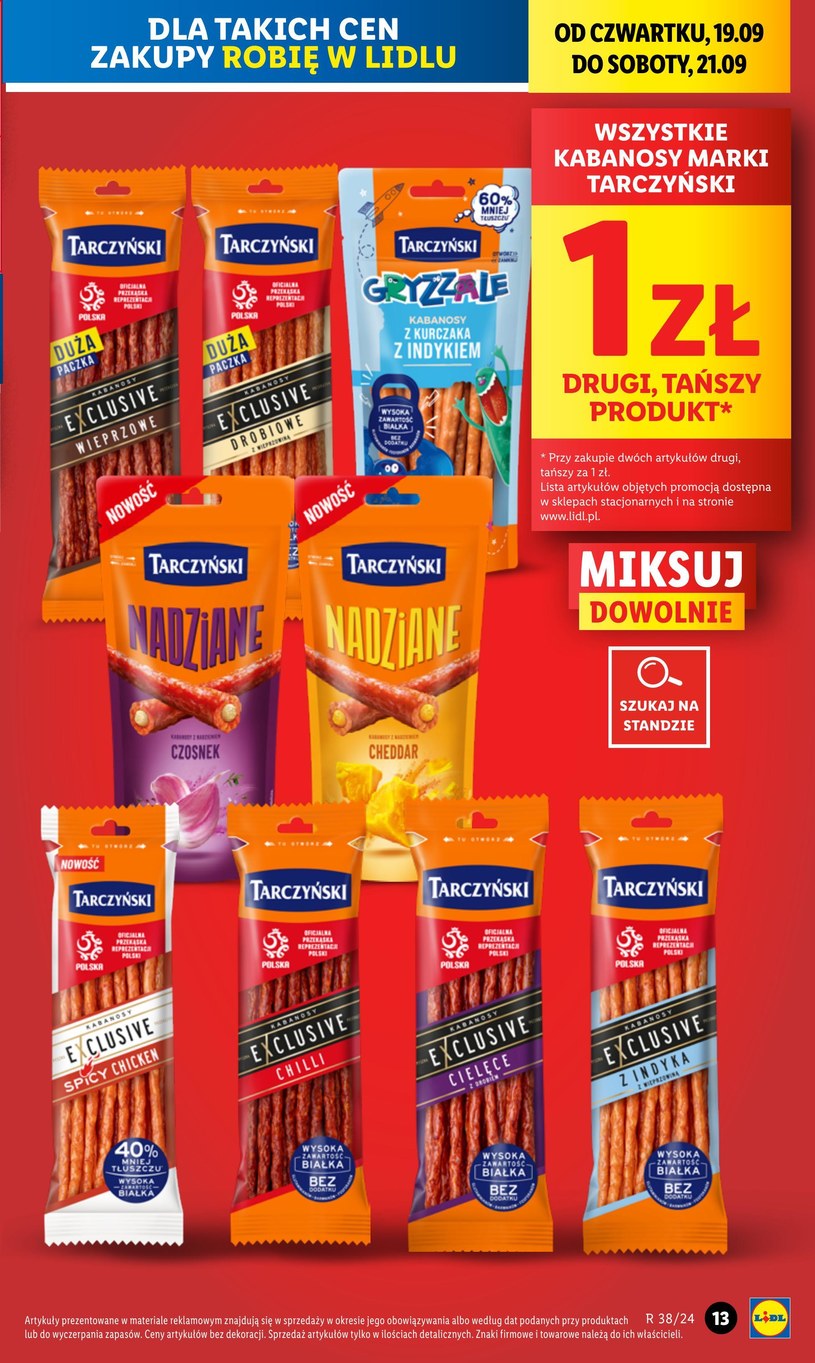 Gazetka: Wrześniowe super oferty - Lidl - strona 13