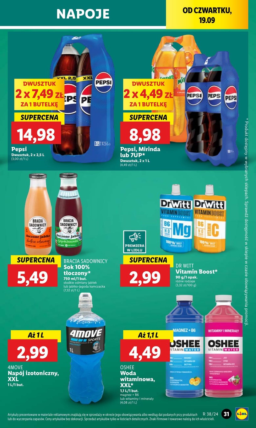 Gazetka: Wrześniowe super oferty - Lidl - strona 33