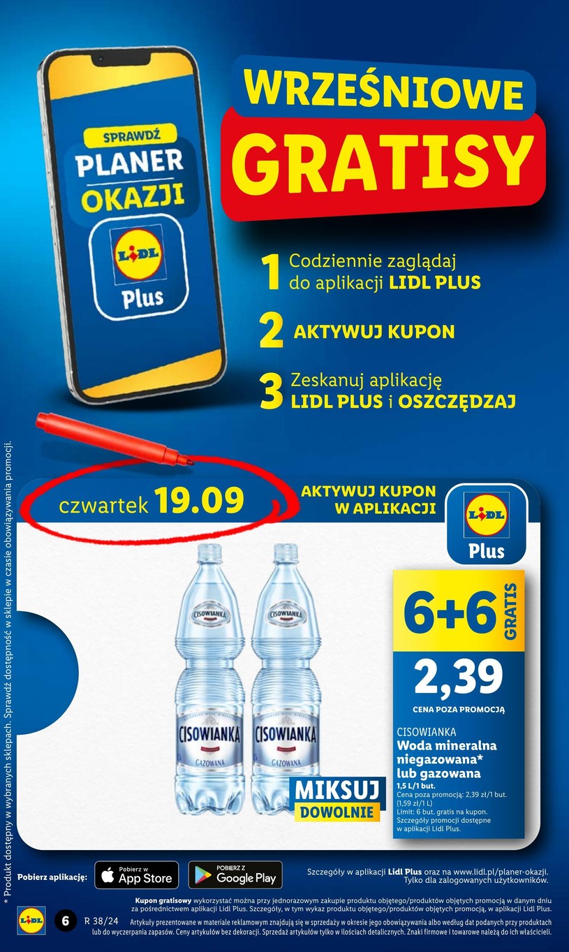 Gazetka: Wrześniowe super oferty - Lidl - strona 6