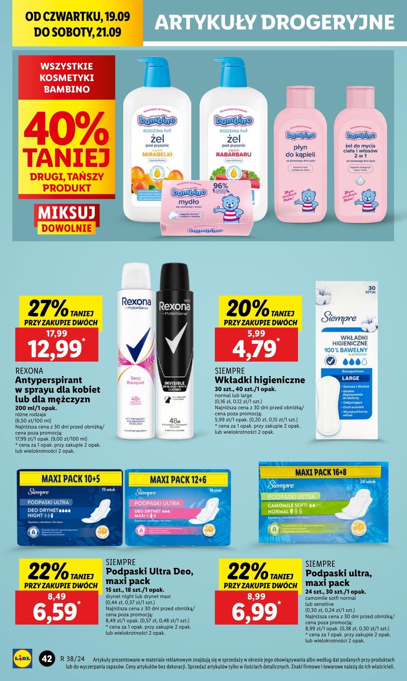 Gazetka: Wrześniowe super oferty - Lidl - strona 46