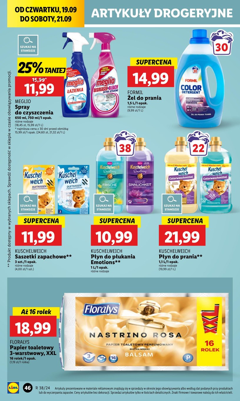 Gazetka: Wrześniowe super oferty - Lidl - strona 50