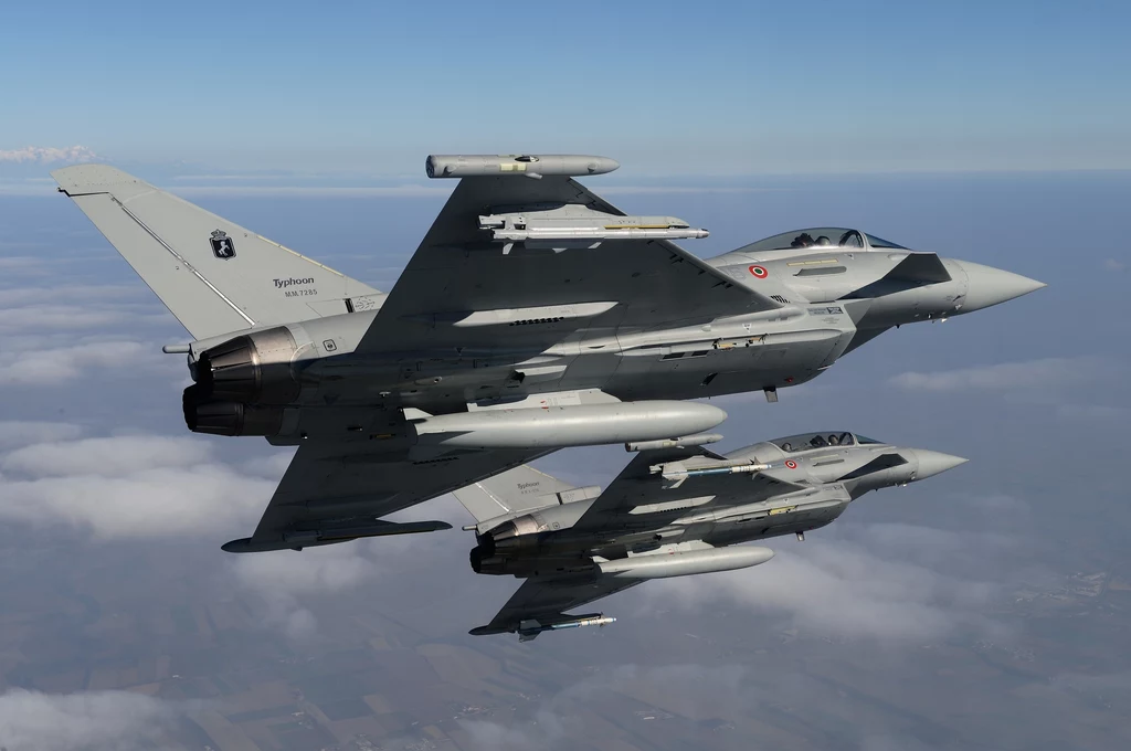 Myśliwce Eurofighter Typhoon włoskich sił powietrznych