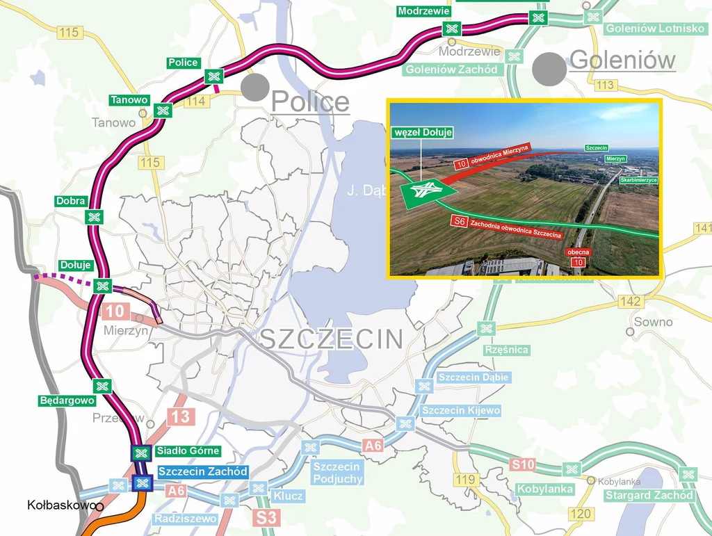 Najdłuższy tunel w Polsce powstanie na Zachodniej Obwodnicy Szczecina. Będzie liczył 5 km