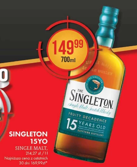 The Singleton Malt Master's Selection Single Malt Scotch Whisky 700 ml